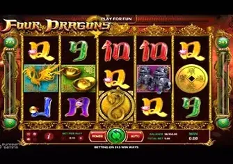 Игровой автомат Four Dragons
